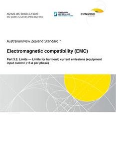 AS/NZS IEC 61000.3.2:2023 pdf