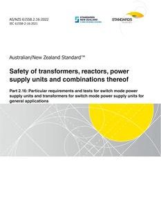 AS/NZS 61558.2.16:2022 pdf
