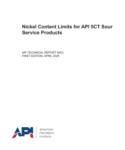 API TR 5NCL:2025 pdf