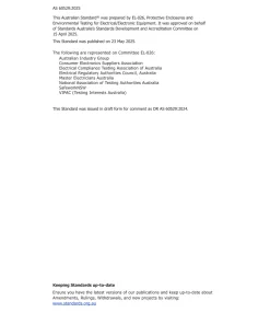 AS 60529:2025 pdf