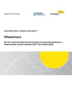 AS/NZS 7176.25:2024 pdf