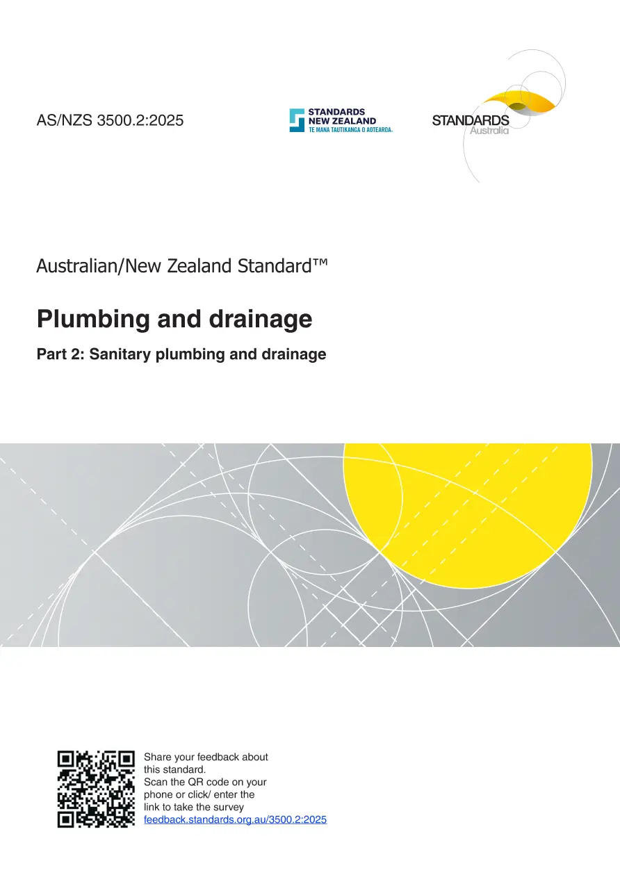 AS/NZS 3500.2:2025 pdf
