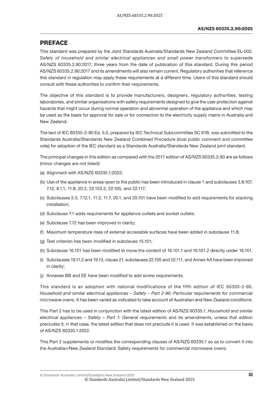 AS/NZS 60335.2.90:2025 pdf