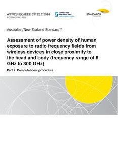 AS/NZS IEC/IEEE 63195.2:2024 pdf
