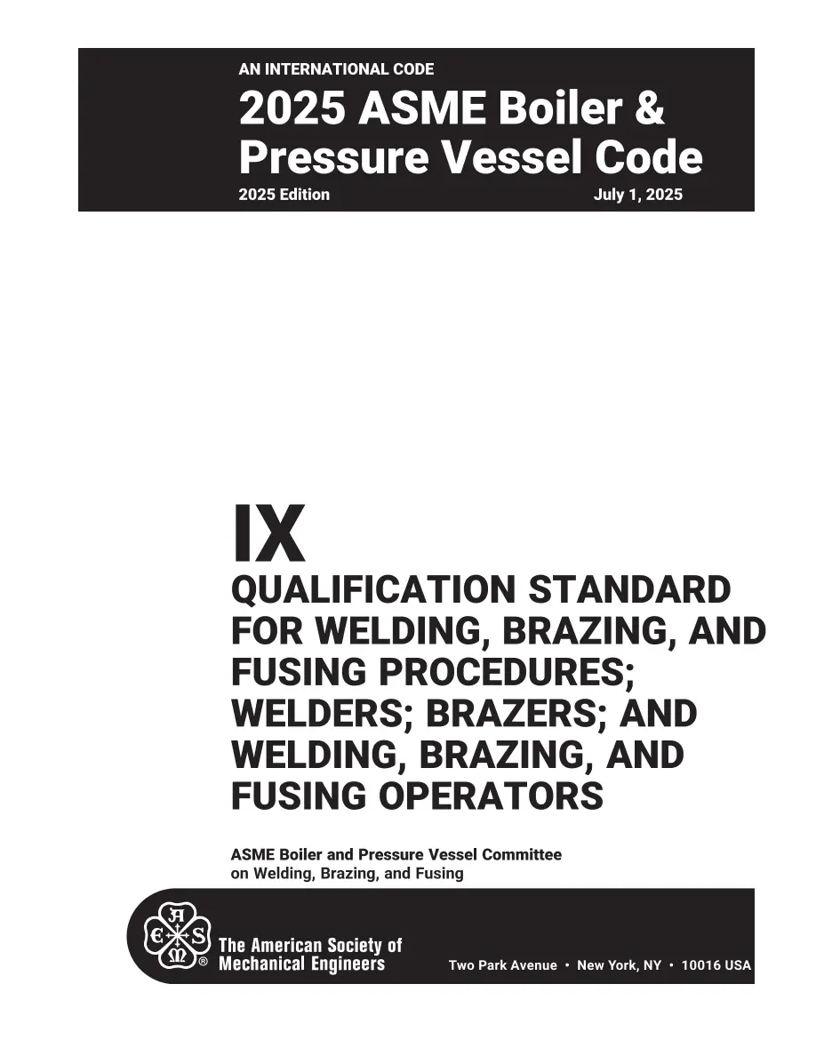 ASME BPVC.IX-2025 pdf