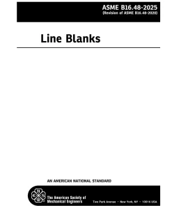 ASME B16.48-2025 pdf