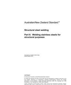 AS/NZS 1554.6:2012 pdf