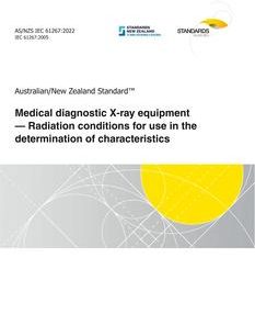 AS/NZS IEC 61267:2022 pdf