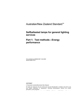 AS/NZS 4847.1:2010 pdf