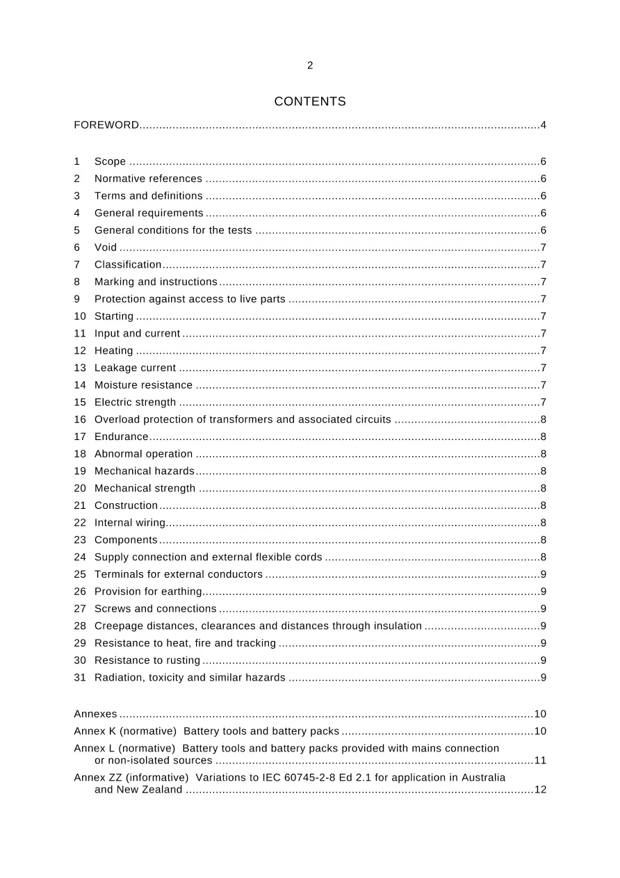 AS/NZS 60745.2.8:2009 pdf