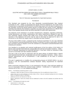 AS/NZS 62841.2.6:2021 pdf