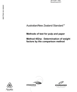 AS/NZS 1301.452RP:2006 pdf