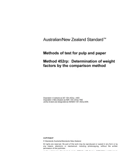 AS/NZS 1301.452RP:2006 pdf