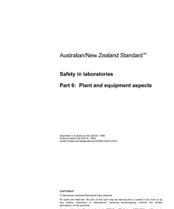AS/NZS 2243.6:2010 pdf