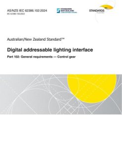 AS/NZS IEC 62386.102:2024 pdf