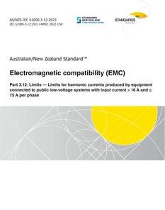 AS/NZS IEC 61000.3.12:2023 pdf