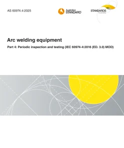 AS 60974.4:2025 pdf