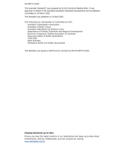 AS 60974.4:2025 pdf