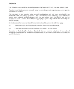 AS 60974.4:2025 pdf