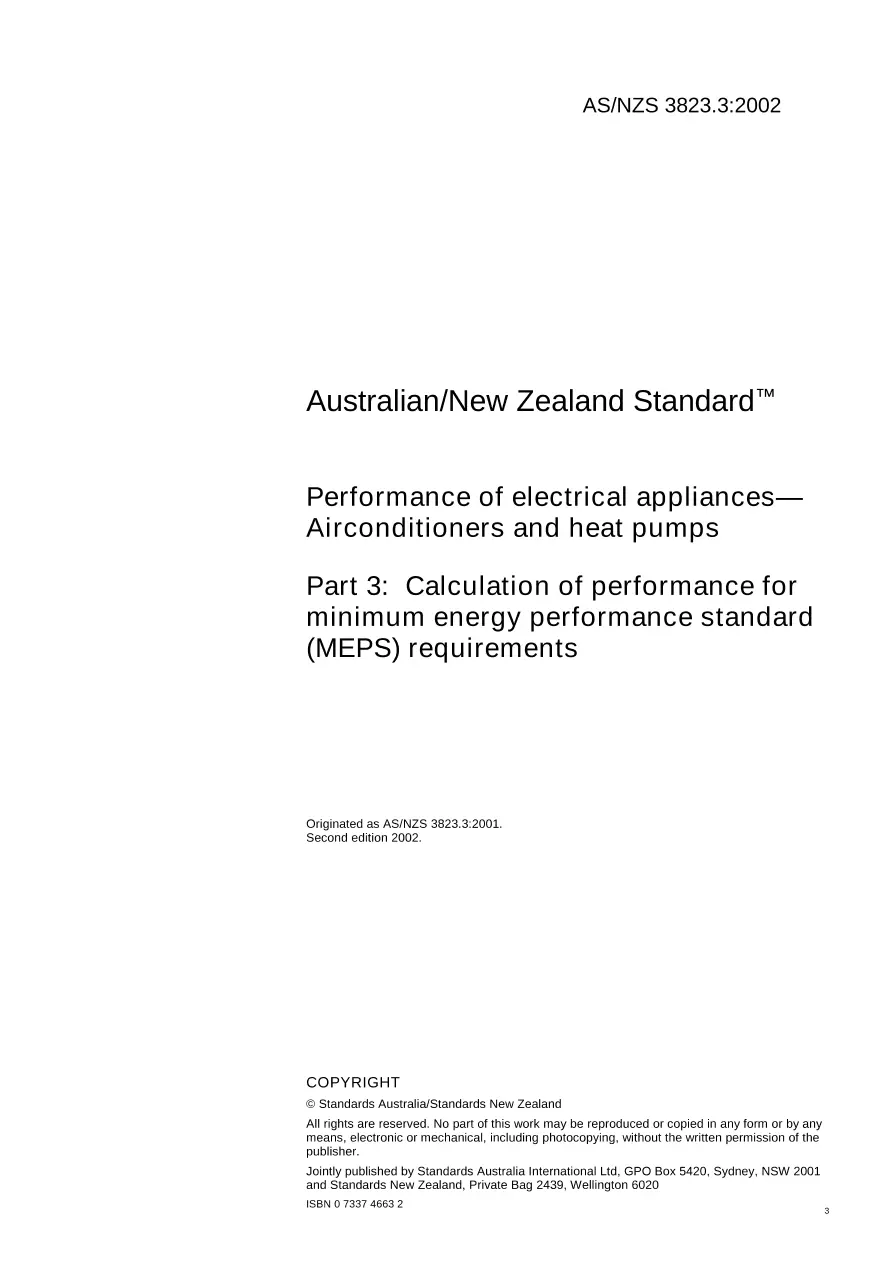 AS/NZS 3823.3:2002 pdf