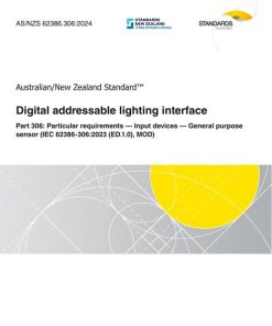 AS/NZS 62386.306:2024 pdf