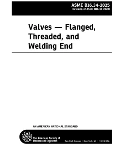 ASME B16.34-2025 pdf