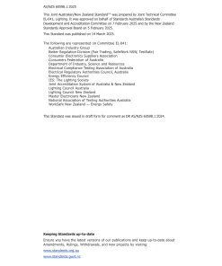 AS/NZS 60598.1:2025 pdf