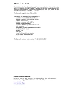 AS/NZS 2210.1:2025 pdf