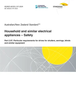 AS/NZS 60335.2.97:2024 pdf