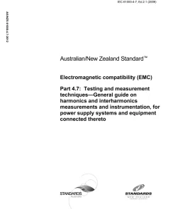 AS/NZS 61000.4.7:2012 pdf