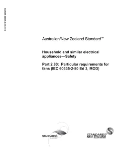 AS/NZS 60335.2.80:2016 pdf