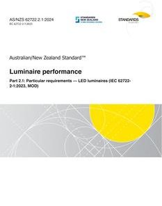 AS/NZS 62722.2.1:2024 pdf