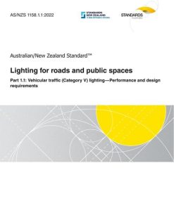 AS/NZS 1158.1.1:2022 pdf