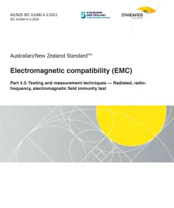 AS/NZS IEC 61000.4.3:2021 pdf