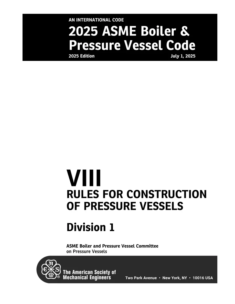 ASME BPVC.VIII.1-2025 pdf