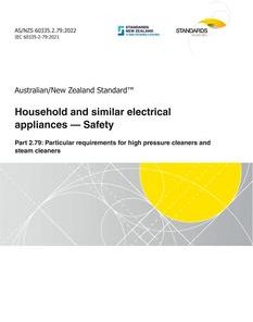 AS/NZS 60335.2.79:2022 pdf