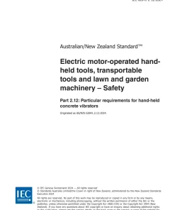 AS/NZS 62841.2.12:2024 pdf