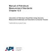 API MPMS Chapter 12.2:2025 pdf