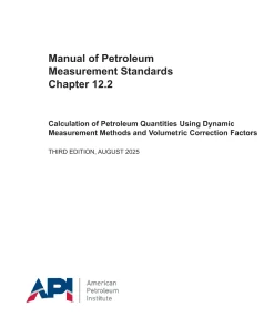 API MPMS Chapter 12.2:2025 pdf