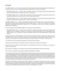 API MPMS Chapter 12.2:2025 pdf