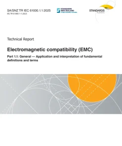 SA/SNZ TR IEC 61000.1.1:2025 pdf