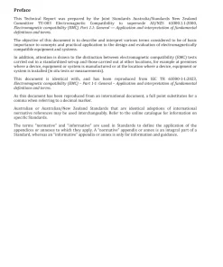 SA/SNZ TR IEC 61000.1.1:2025 pdf