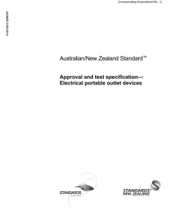 AS/NZS 3105:2014 pdf