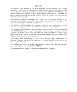 AS/NZS 3105:2014 pdf