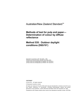 AS/NZS 1301.535:2016 pdf