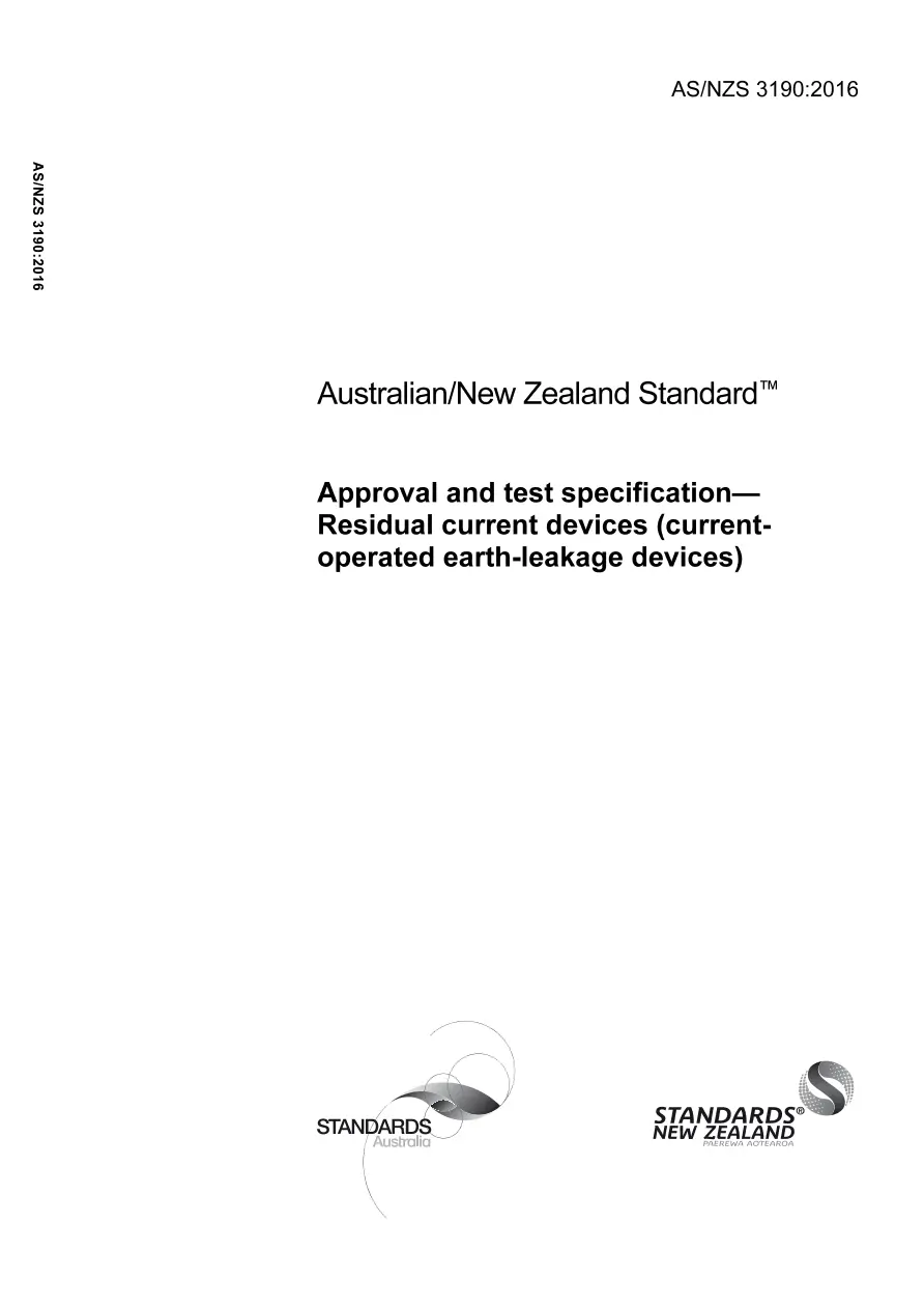 AS/NZS 3190:2016 pdf