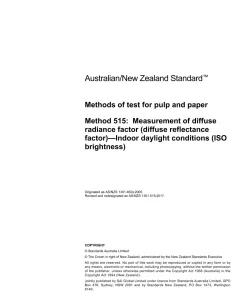 AS/NZS 1301.515:2017 pdf