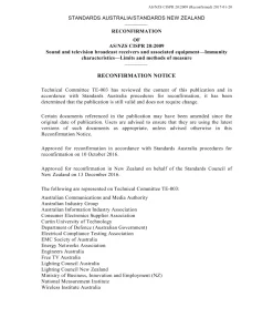 AS/NZS CISPR 20:2009 pdf