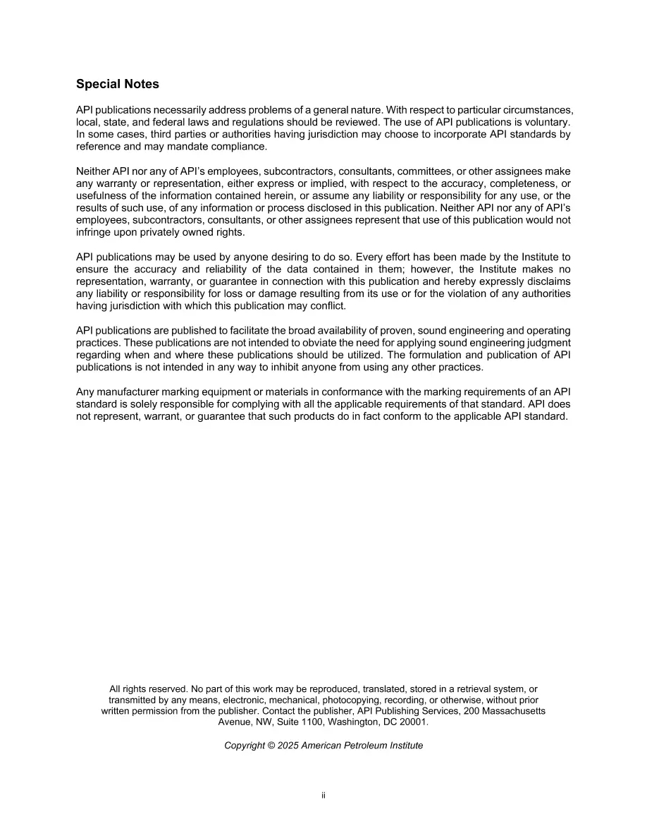 API RP 1161:2025 pdf
