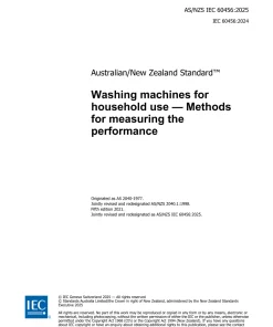 AS/NZS IEC 60456:2025 pdf